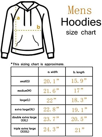 Haoxibei Cancer Long Sleeve Fight Cancer Men's Hoodie(XX-Large,Navy Blue)