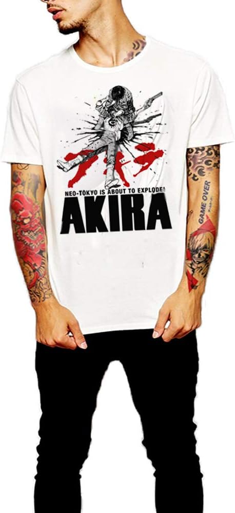 Akira T-Shirt Cyberpunk Neo Tokyo Must Explode Classic Vintage Anime II