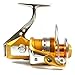 Supertrip Full Metal Aluminum Saltwater High Speed Fishing Reels Spinning Gold and Sliver Left/right Size 70