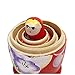 TOOGOO(R) Matushka 5X Matroshka Babuschka Matryoshka Matushka Matyoshka Russian Wooden Doll Color: Red