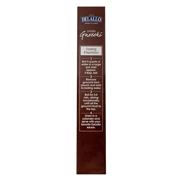 DELALLO TRADITIONAL ITALIAN POTATO GNOCCHI, 1LB