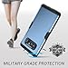 YOUMAKER Galaxy Note 8 Case, Full Body Heavy Duty Protection Shockproof Slim Fit Case Cover for Samsung Galaxy Note 8 (2017 Release) Without Built-in Screen Protector (Blue/Black)