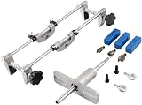IVhomeshop JIG1 Door Lock Mortiser Kit 18 22 25mm Cutters Aluminium Die Cast view 6