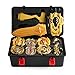 MANZY 12 pcs Bayblades Burst Evolution Metal Fusion with 2 Launchers Gyro Battling Game Starter Pack Set 12 Spinning Top + 2 Launcher