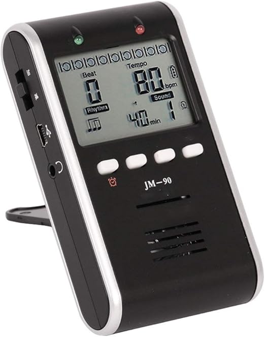 Jianghuayunchuanri Piano Metronome Portable Universal LCD Display