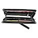 Black Menba stylish Retro Women Skull Wallet Case Wristlet Handbag for iphone 6 6 Plus