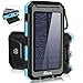Solar Charger,F.DORLA 20000mAh Portable Outdoor Waterproof Mobile Power Bank,Camping External Backup Battery Pack Dual USB 5V 1A/2A Output 2 Led Light Flashlight with Compass for Tablet iPhone Android