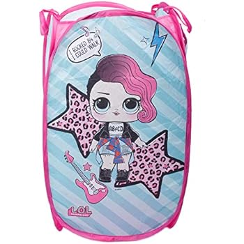 Surprise Girls Pop Up Laundry Hamper (A)
