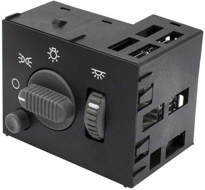 Dade 15755595 Headlight Headlamp Switch Dash Light Dimmer Switch Fits For 1999-2002 Chevy GMC Tahoe Yukon
