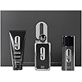 Afnan 9 Pm 3 Piece Set for Men, (3.4 Oz De Parfum Eau De Parfum Spray + 5.0 Oz Shower Gel + 5.0 Oz Perfume Deodorant)