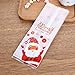 50Pcs Christmas Halloween Candy Biscuit Small Gift Packaging Bags Good for Party Suppliers