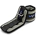 Yes4All Set of 2 Ankle Weights / Wrist Weights with Adjustable Strap - Perfect for Walking, Fitness, Cardio Exercise (2 lbs, Grey)
