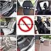TEEPIRE Car Seat Headrest Pillow, Headrest for car, Head Neck Support Detachable,Premium seat held Pillow, 180 Degree Adjustable Both Sides Travel Sleeping Cushion for Kids Adults (Black)