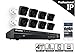 LaView HD 8 Channel (2688 x 1520) Business & Home NVR Security System  W/ 8 Indoor/Outdoor 4MP Bullet IP POE Surveillance Cameras HD 100ft Night Vision 2TB HDD