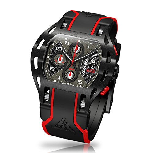 Carbon Fiber Wryst Motors MS3 Swiss watch