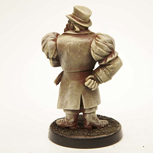 Stonehaven Half-Orc Nobleman Miniature Figure for 28mm Table top Wargames - Made in USA