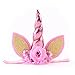Unicorn Headband Unicorn Birthday Rose Flower Headband Unicorn Party Halloween Christmas Animal Ears ruiqi
