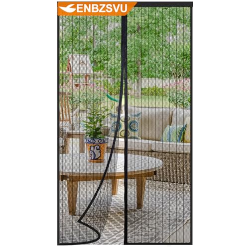 ENBZSVU Magnetic Screen Door Mesh Fit Door