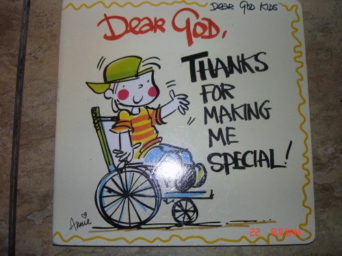 Dear God, Thanks for Making Me Special (Dear Go... 1577551915 Book Cover