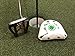 Shamrock Clover Mallet Putter Covers - Replacement Putter Headcover - Compatible with Odyssey 2 Ball - Ping, Scotty Cameron and EVNROLL Putters (White)