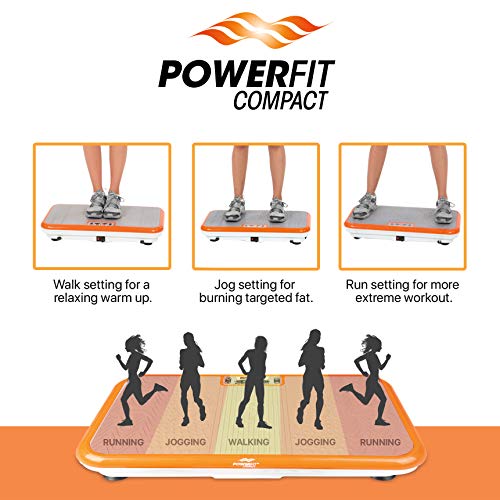Power Fit Whole Body Vibration Exercise Platform Home Workout