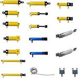 Goshfun 19Pcs 10-Kinds MOC Pneumatic Parts Bricks