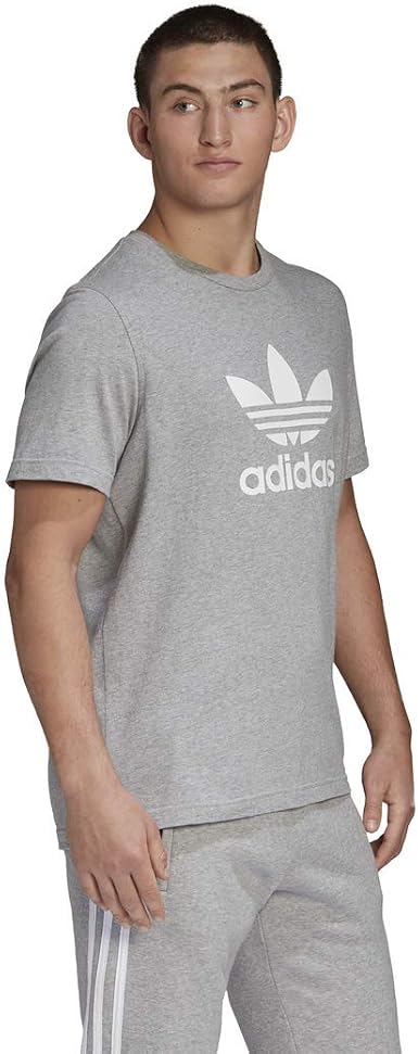 Adidas Originals - Playera para Hombre, diseÃ±o de trÃ©bol, Mediano, Gris,  Small : Amazon.com.mx: Ropa, Zapatos y Accesorios