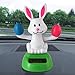 Solar Powered Dancing Toys Swinging Cat Bobble Dancer Toy Car Decor Gessppo (MM)
