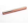 KOLAMOON 99.9% Pure Copper Round Rod Diameter 10mm Length 100mm Solid Copper Rod Bare Copper Cu Metal Rod for Metal DIY Craft Hobbies