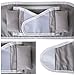 Anna & Eve® Baby Swaddle Strap for Newborns and Infants - 100% Cotton, No Overheating - The Original Arms Only - Adjustable Small Size Swaddle, Fits Chest 13.5