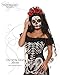 Underwraps Women's Day of The Dead Mantia Headdress Costume