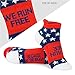 Gone For a Run Inspirational Athletic Running Socks | Women's Woven Low Cut | We Run Free | Red/White/Blue