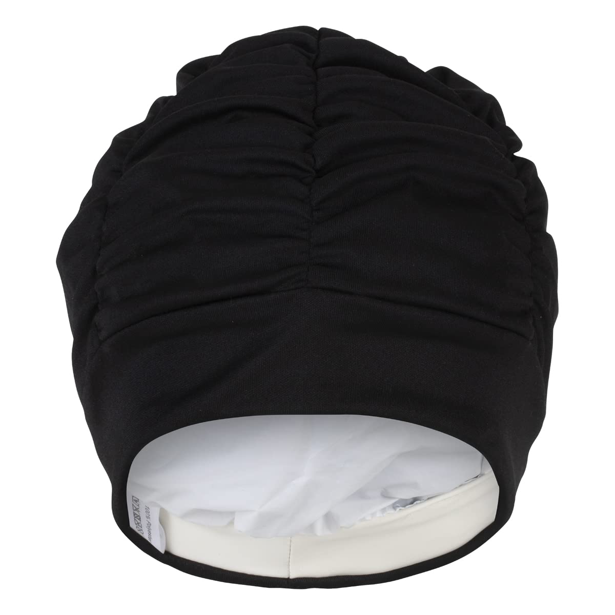Fashy Swimming Hat Fabric - Black, one size