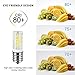 E17 Led Bulb, Aishangni Intermediate Base Led Bulb Appliance Bulb Dimmable 4W Daylight White 6000K, Low Power Consumption, Long Lifespan,450LM,AC110-130V for Home, Kitchen,Light Fixtures (2- Pack)