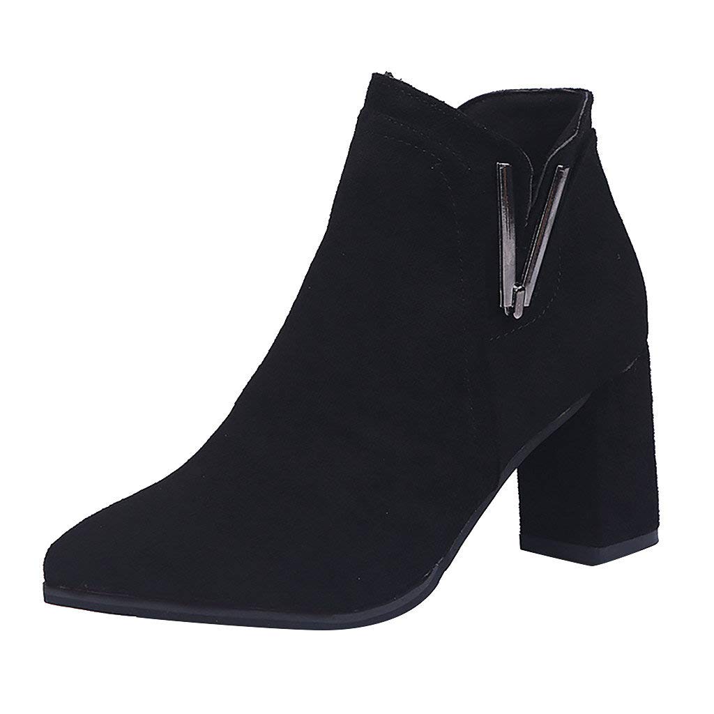 pointed shoe boots