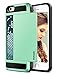Vofolen Sliding Cover Card Slot Wallet Case Armor Protective Shell - Mint
