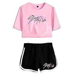 YJYP Kpop Tshirt+Shorts Felix Jisung Hyunjun