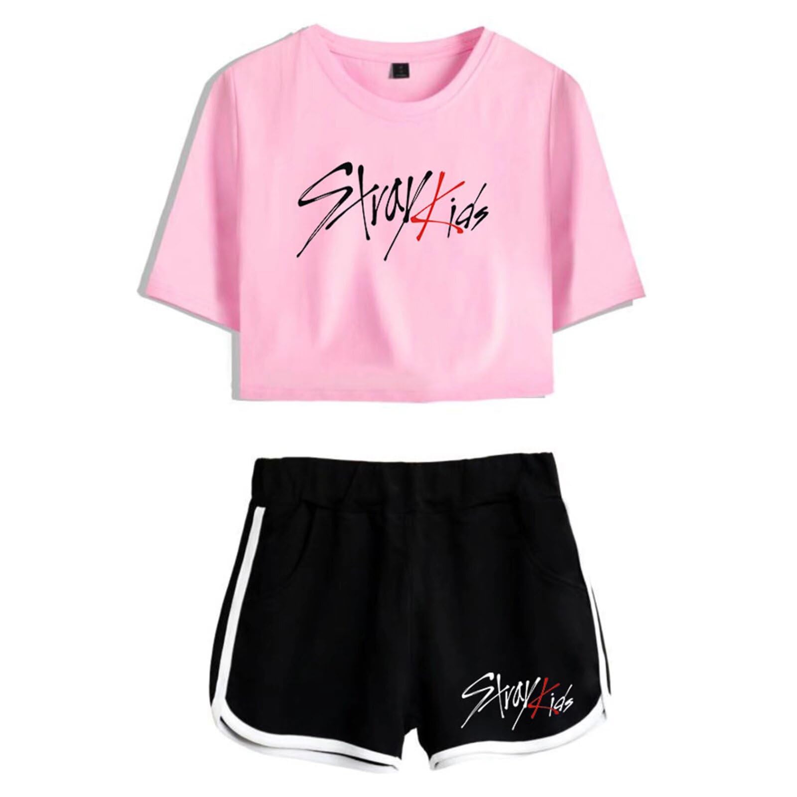 YJYP Kpop Tshirt+Shorts Felix Jisung Hyunjun