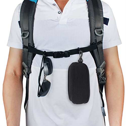 Backpack Chest Strap, Wisdompro Heavy Duty Adjustable Backpack Sternum