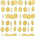 LeeSky Gold Glittery Bubbly Bar Banner and Gold Glittery Circle Dots Garland -Graduation Party Bachelorette Party Wedding Engagement Party Decoration Supplies