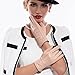 MATSU Casual Women Winter Warm Leather Gloves M9229 (L, Light Pink)