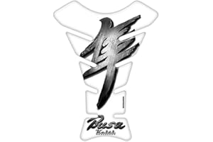 Keiti Motorcycle Tank Pad Clear for Suzuki Hayabusa (Silver)