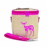SoYoung Pink Fawn Insulated Small Cooler Bag
