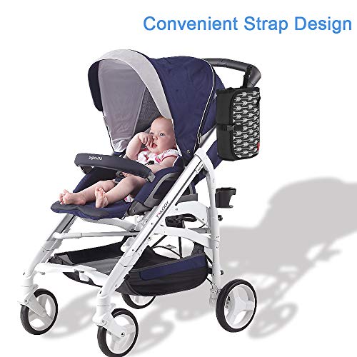 image for Portable Diaper Changing Pad Lekebaby Cushioned Portable Changing Mat 