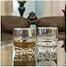 Bormioli Rocco Galassia Rocks Glasses (Set of 4), 10 oz, Clear