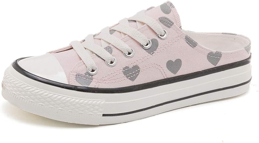 Amazon かかとなし スリッポン レディース キャンバス スニーカー フラットシューズ ローカット サンダル 日常着用 スボーツ サンダル レースアップ スニーカー かかと無し サボサンダル クロッグサンダル 通気性抜群 幅広 厚底 カジュアル ドドシューズ スニーカー