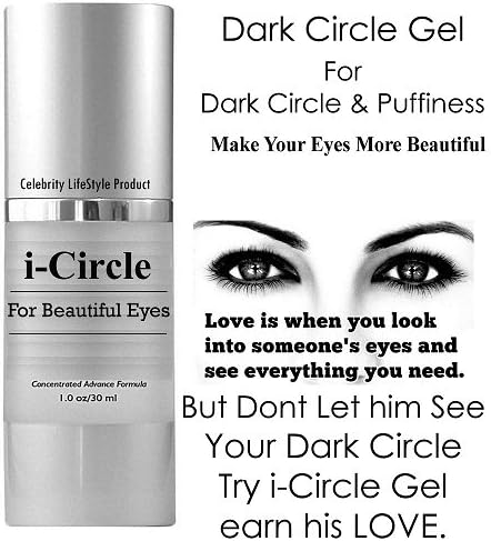 i-Circle Eye Cream For Under eye Dark Circles, Puffiness, Wrinkles &amp; Bags