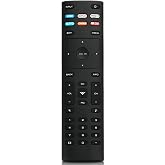 Universal XRT136 Remote Control Works for All Vizio Smart TV D24f-F1 D43f-F1 D50f-F1 E43-E2 E60-E3 E75-E1 M65-E0 M75-E1 P55-E1 P65-E1 P75-E1 and More