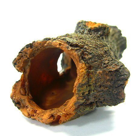 Decaying trunk 5.3" Aquarium Ornament Driftwood - Decoration fish tank Tree Wood