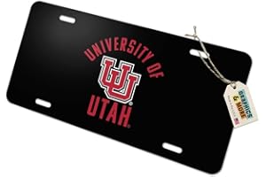 GRAPHICS & MORE University of Utah Utes Novelty Metal Vanity Tag License Plate